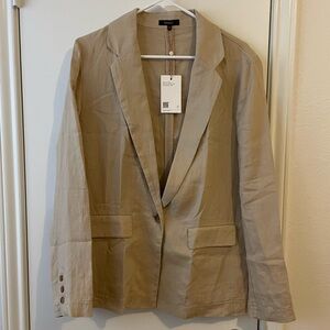 100% European Linen Blazer